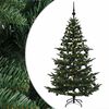 vidaXL Albero di Natale artificiale con palline 180 cm 300 LED