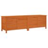 vidaXL Contenitore da Giardino Marrone 198,5x50x56,5 cm Massello Abete