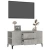 vidaXL Mobile per TV Grigio Cemento 102x44,5x50 cm Legno Multistrato