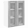 vidaXL Armadio pensile Grigio Sonoma 60 x 31 x 80 cm Legno multistrato