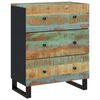vidaXL Credenza 60x33x75 in Legno Massello di Recupero