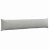 vidaXL Cuscini da Divano 2 pcs Grigio chiaro 200 x 40 cm Tessuto