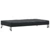 vidaXL Copertura Tavolo 122 x 72 x 15 cm Tessuto Rettangolare Nero