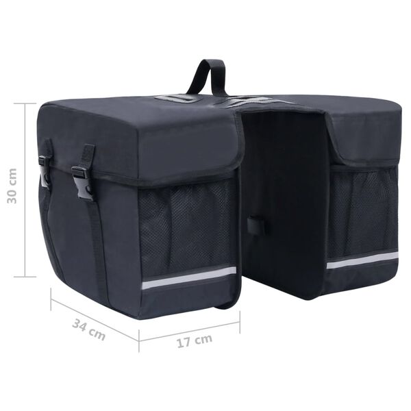 Borsa Termica Da Portapacchi 8L Impermeabile - Antracite - Perfetta Per Moto E Scooter - 3