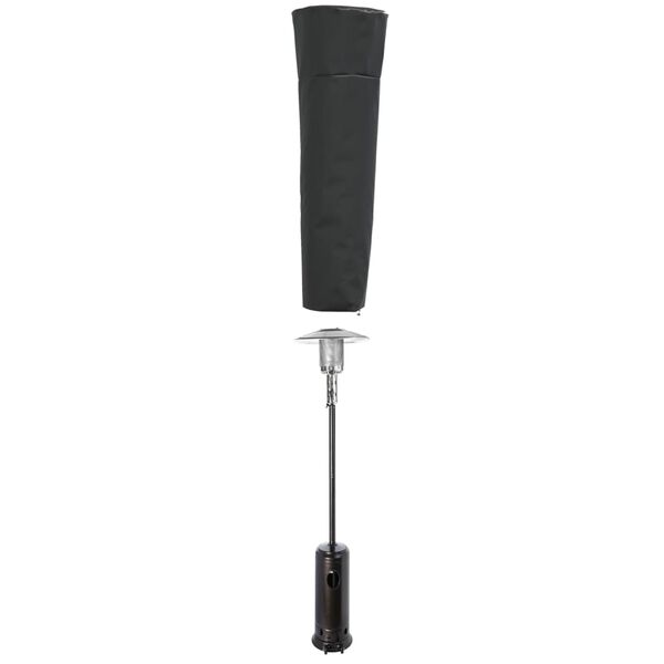 vidaXL Coperture per Stufa 2pz Forma Piramide 86x47x241cm 420D Oxford