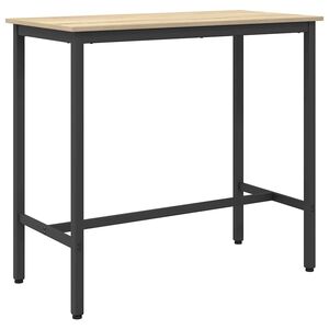vidaXL tavolo Rovere Sonoma 100 x 50 x 90,5 cm