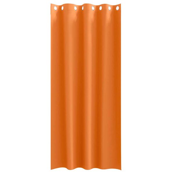 vidaXL Tende Blackout con Anelli 2 pcs Arancione Vivo 245 x 140 cm