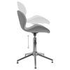 vidaXL Sedie da Pranzo Girevoli 2 pz Grigio Chiaro in Velluto