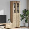 vidaXL Credenza con lo scaffale FLORIN Rovere Sonoma 60 x 35 x 182 cm