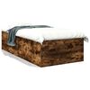 vidaXL Giroletto Rovere Fumo 90x190 cm in Legno Multistrato