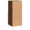 vidaXL Credenza Rovere Marrone 34,5x34x90 cm in Legno Multistrato