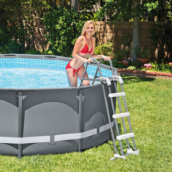 Intex Scala di Sicurezza a 3 Gradini per Piscina 91-107 cm