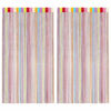vidaXL Tende a Filo 2 pz Multicolore 100x250 cm