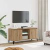 vidaXL Mobile TV Rovere Artigianale 102x35x50 cm in Legno Multistrato