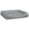 vidaXL Cuccia per Cani Grigio Chiaro 120x100x27 cm Similpelle
