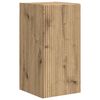 vidaXL Mobile TV da parete 30 x 31 x 60 cm Rovere Artigianale