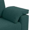 vidaXL Set di divani 2 pcs Verde Scuro 219 x 77 x 82 cm Tessuto