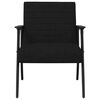 vidaXL poltrona Nero 59 x 75 x 78 cm Tessuto