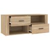 vidaXL Mobile per TV Rovere Sonoma 100x35x40 cm Legno Multistrato