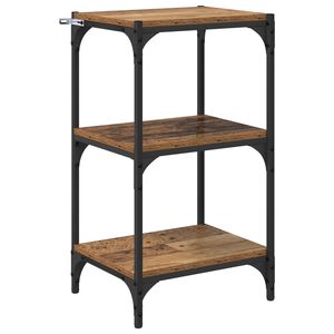 vidaXL Armadio per Libri Legno vecchio 40 x 33 x 70,5 cm