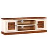 vidaXL Mobile TV Legno Massello di Acacia e Mango 120x30x40 cm