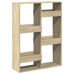 vidaXL Libreria Rovere Sonoma 100x33x135 cm in Legno Multistrato