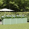 vidaXL Fioriera Verde Pastello 480 x 50 x 45 cm Acciaio zincato