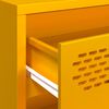 vidaXL Credenza Giallo Senape 68x39x58,5 cm Acciaio Laminato a Freddo
