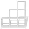 vidaXL Libreria Scalare / Scaffale Espositore 107 cm Bianco