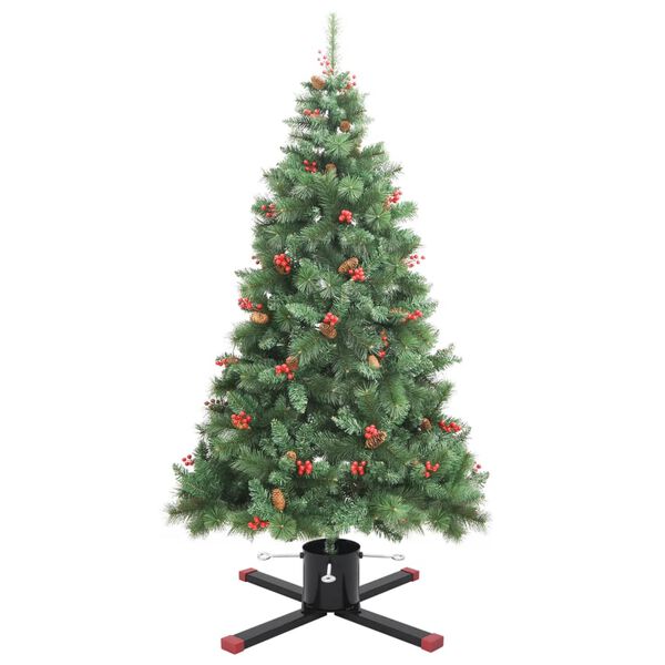 vidaXL Supporto per Albero di Natale Nero 61x61x15,5 cm
