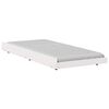 vidaXL Struttura del letto Bianco 90 x 190 cm Pino massello