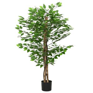vidaXL Pianta di Ficus Artificiale 788 Foglie 120 cm Verde