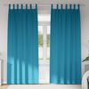 vidaXL Tende Blackout con Anelli 2 pcs Turchese 225 x 140 cm