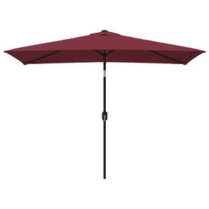 vidaXL Ombrellone con Palo in Metallo 300x200 cm Bord&ograve;