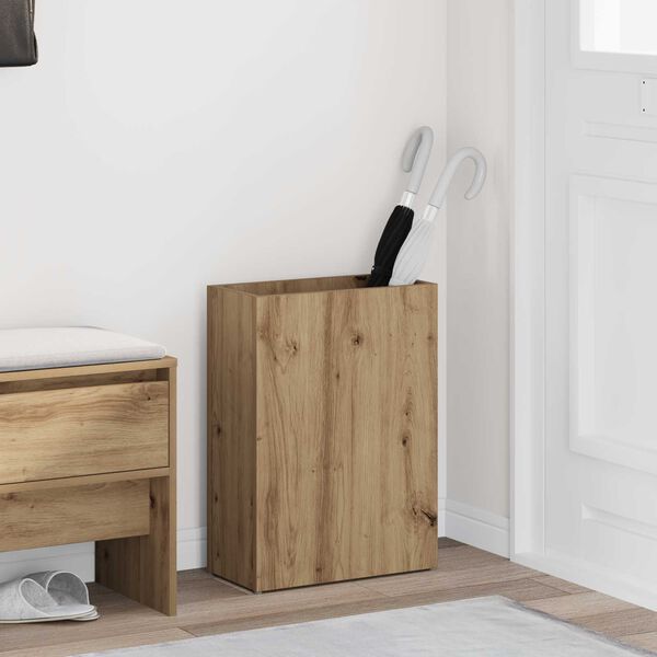 vidaXL Supporto per Ombrellone Rovere artigianale 40 x 20 x 55,5 cm