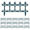 vidaXL Bordature per Prato 16 pz Verde 10 m in PP