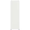 vidaXL Supporto per Ombrellone Bianco 15,5 x 15,5 x 49 cm Metallo