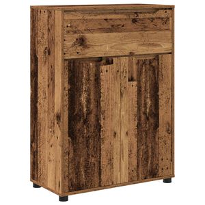 vidaXL Mobile da Bagno Legno vecchio 72,5 x 36,5 x 100 cm
