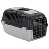 vidaXL Trasportino per Animali Domestici Grigio e Nero 61x40x38 cm PP