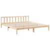 vidaXL Letto Extra Lungo senza Materasso 200x220 cm in Legno di Pino