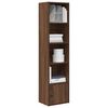 vidaXL Libreria Rovere Sonoma 31x24x127 cm in Legno Multistrato