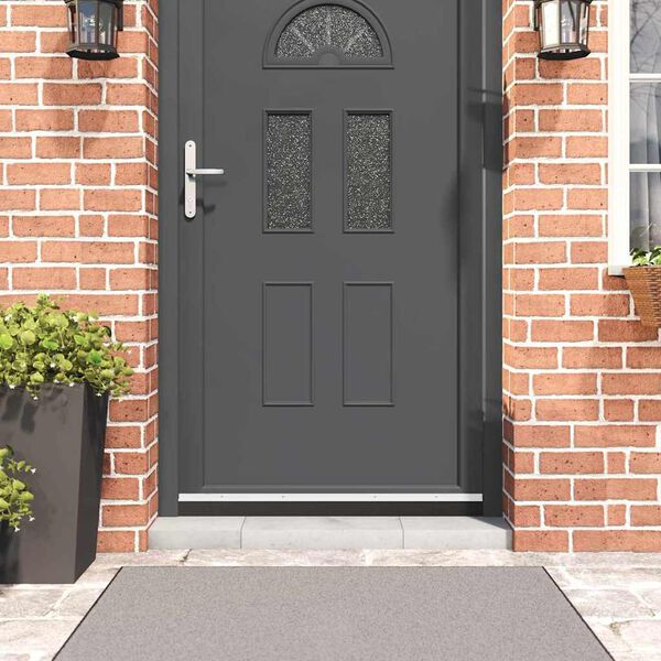 vidaXL Spazzole per porte a vite 12 pcs Bianco 100 cm