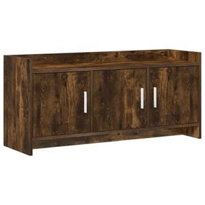 vidaXL Mobile TV 102 x 33 x 47 cm Rovere Fumo Legno ingegnerizzato