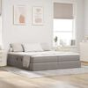 vidaXL Letto con contenitore e materasso Talpa 180 x 200 cm Poliestere