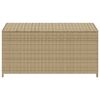 vidaXL Contenitore da Giardino Beige Misto 190L in Polyrattan