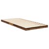 vidaXL Struttura letto a terra Legno vecchio 90 x 190 cm