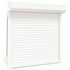 vidaXL Persiana a rullo Bianco 100 x 100 cm Alluminio e poliuretano