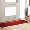 vidaXL Tappetino Altro Rosso e Nero 60 x 180 cm Polipropilene e vinile