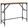 vidaXL Tavolo consolle Legno vecchio 100 x 32 x 75 cm