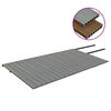 vidaXL Listoni Decking WPC con Accessori Marroni e Grigi 36 m&sup2; 2,2 m
